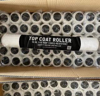 18 In. Top Coat Roller w/ End Caps.