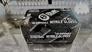 9 Mil Nitrile Gloves (10 boxes of 100 pieces / master carton)